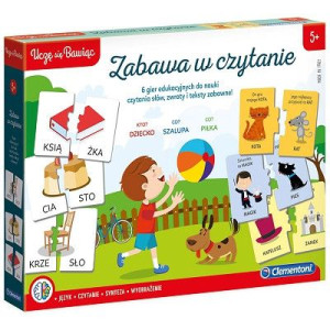 Clementoni 50084 Zabawa W Czytanie