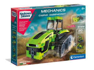 Clementoni 50689 laboratorium mechaniki ciągnik gąsienicowy