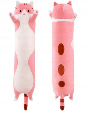 Kot Długi Poduszak Przytulanka 90 Cm Xxl 3