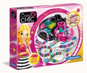 Clementoni 78415 Crazy Chic Kolorowe Bransoletki
