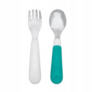 Sztućce Metalowe w Etui 12m+ Teal Oxo
