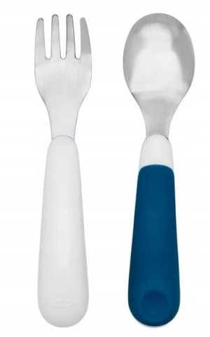 Sztućce metalowe w etui 12m+ Navy Oxo