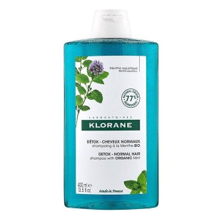 Detox Shampoo szampon z organiczną mięta wodną 400ml