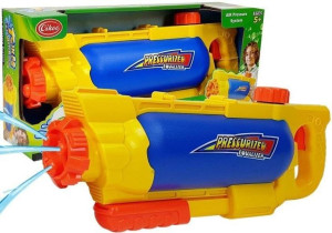 Pistolet Na Wodę Ze Zbiornikiem 1450 Ml Żółto- Niebieski