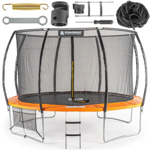 Trampolina DOMOWA OGRODOWA 12FT  Siatka Wewnątrz