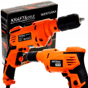 Wiertarka Elektryczna 230v 1200w 13mm Kraft Dele