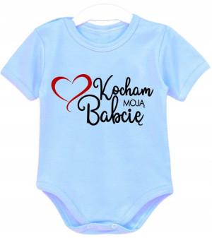 Body niemowlęce Kocham moją babcię r. 68