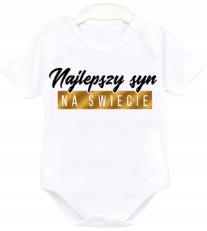 Body niemowlęce napisy Najlepszy syn na świecie 74