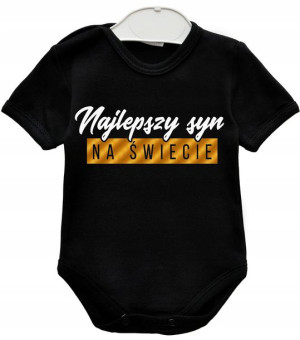 Body niemowlęce napisy Najlepszy syn na świecie 80