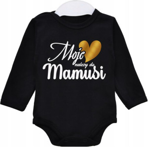 Body dł rękaw Moje serce należy do mamusi r. 86