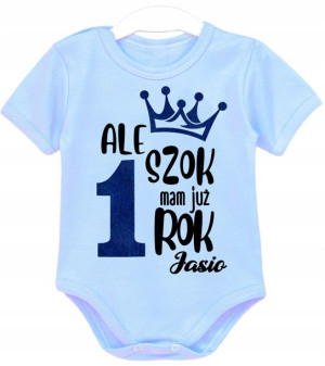 Body URODZINY Ale szok mam już rok imię r. 74