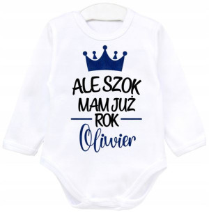 Body dł rękaw Ale szok mam już rok IMIĘ r. 92