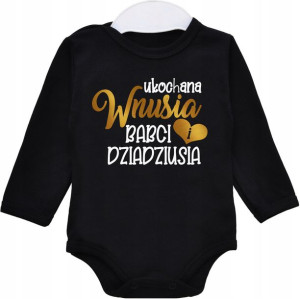 Body dł rękaw UKOCHANA WNUSIA DZIEŃ BABCI r. 92