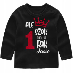 Bluzka urodziny Ale szok mam już rok IMIĘ r. 86