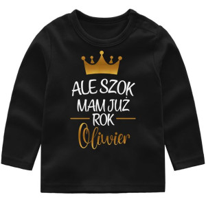 Bluzka urodziny Ale szok mam już rok IMIĘ r. 98