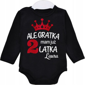 Body dł rękaw Ale gratka mam 2 latka IMIĘ r. 92