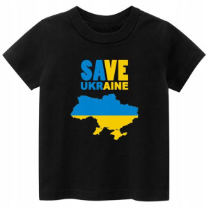 Koszulka T-shirt Ukraina Stop War Save Ukraine Xxl