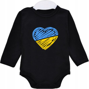 Body Patriotyczne Ukraina Serce R. 80