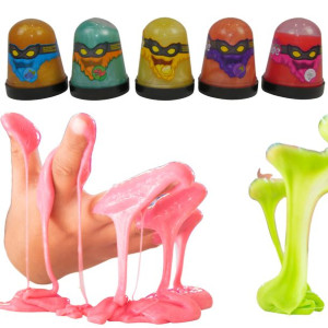Masa Plastyczna Magiczna Slime Glut Brokatowa Duża
