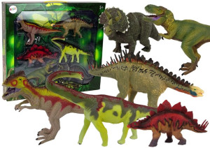 Ogromny Zestaw Dinozaurów 6 Szt Duże Modele Figurka Dinozaur