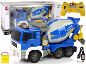 Betoniarka Auto Zdalnie Sterowane Pilot Led Dźwię