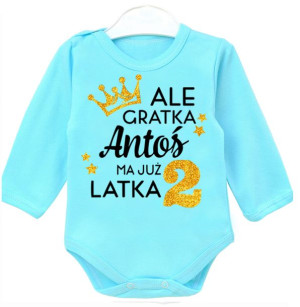 Body dł rękaw Ale gratka mam 2 latka IMIĘ r.92