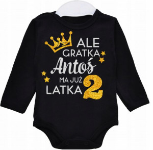 Body dł rękaw Ale gratka mam 2 latka IMIĘ r. 98