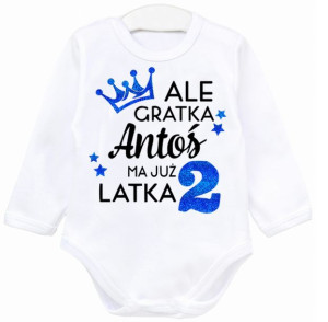 Body dł rękaw Ale gratka mam 2 latka IMIĘ r. 92