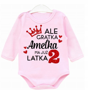 Body dł rękaw Ale gratka mam 2 latka IMIĘ r.98