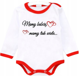 Body dł rękaw MAMY BABCIĘ... DZIEŃ BABCI r. 92