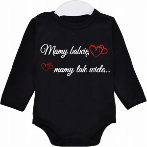 Body dł rękaw MAMY BABCIĘ... DZIEŃ BABCI r. 98
