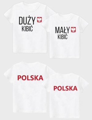 Zestaw Koszulek Kibić Polska Patriotyczna T-shirt