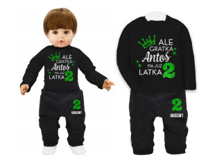 Komplet urodziny Ale gratka ma już 2latka IMIĘ 86