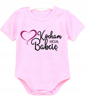 Body niemowlęce Kocham moją babcię r. 86