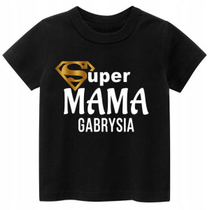 Koszulka t-shirt SUPER MAMA NA PREZENT XL