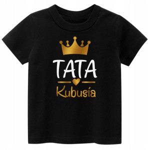 Koszulka t-shirt urodziny TATA NA PREZENT XL