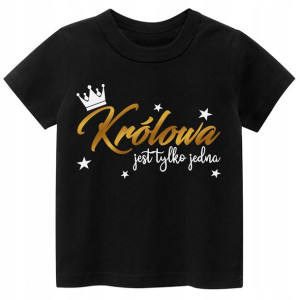 Koszulka Tshirt Królowa jest tylko jedna r. 92