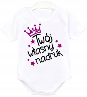 BODY kr rękaw z własnym nadrukiem KOLORY r. 62