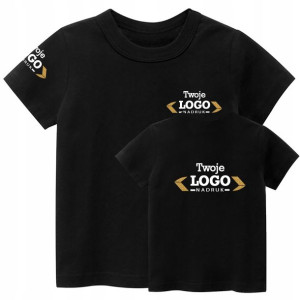 Koszulka T-shirt Z Własnym Nadrukiem Logo L