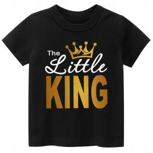 Koszulka tshirt chłopięcy THE LITTLE KING r. 92