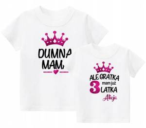 Zestaw na urodziny Mama Córka 3 lata r. 98