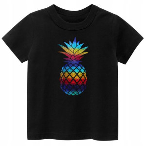 Koszulka Damska Ananas Hologram Prezent L