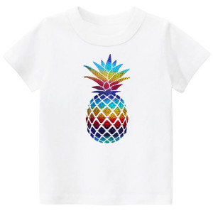 Koszulka Damska Ananas Hologram Prezent S