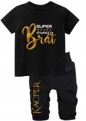 Komplet Super starszy brat dowolne imię r. 98