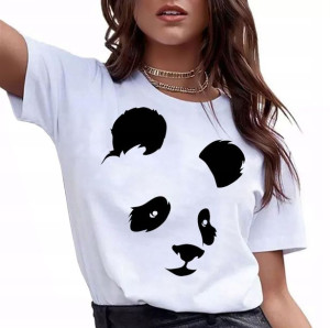 T-shirt Koszulka damska nadruk PANDA S
