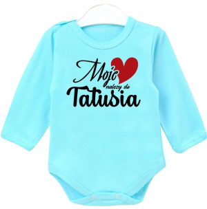 Body dł rękaw Moje serce należy do tatusia r. 80