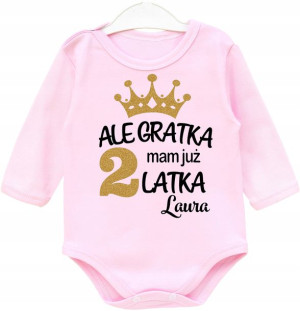 Body dł rękaw Ale gratka mam 2 latka IMIĘ r. 92