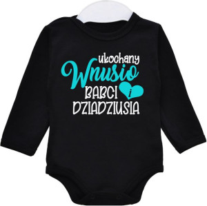 Body dł rękaw UKOCHANY WNUSIO DZIEŃ BABCI r. 62