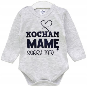Body napisy Kocham mamę sorry tato r. 74