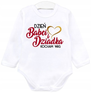 Body dł rękaw DZIEŃ BABCI I DZIADKA r. 80